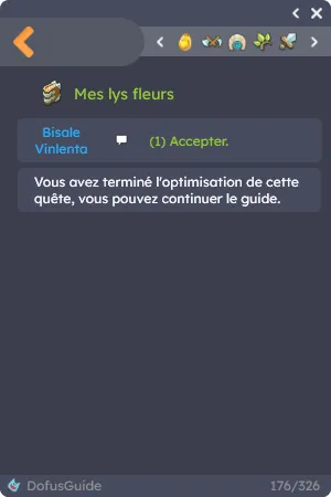 Détail quête 1